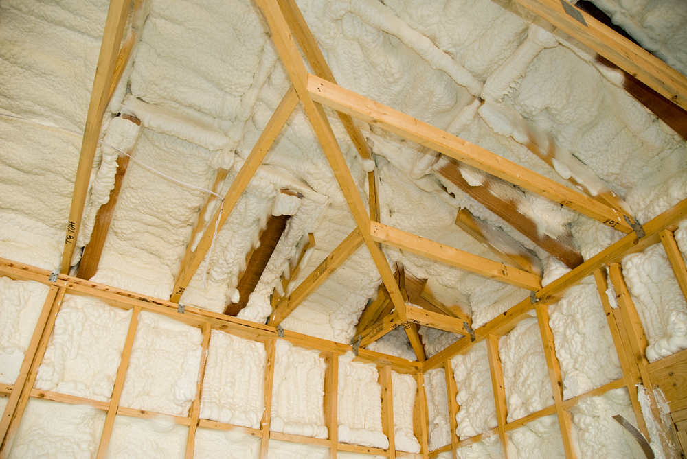 garage spray foam insulaTION removal south west england