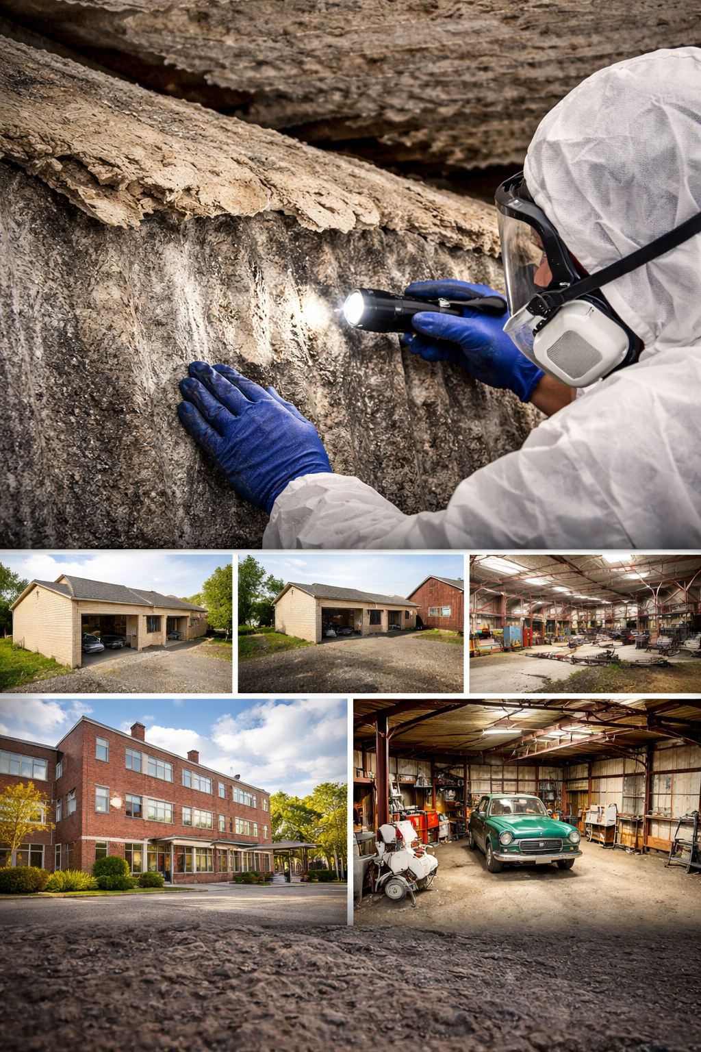 Spray foam removal from Asbestos roofs