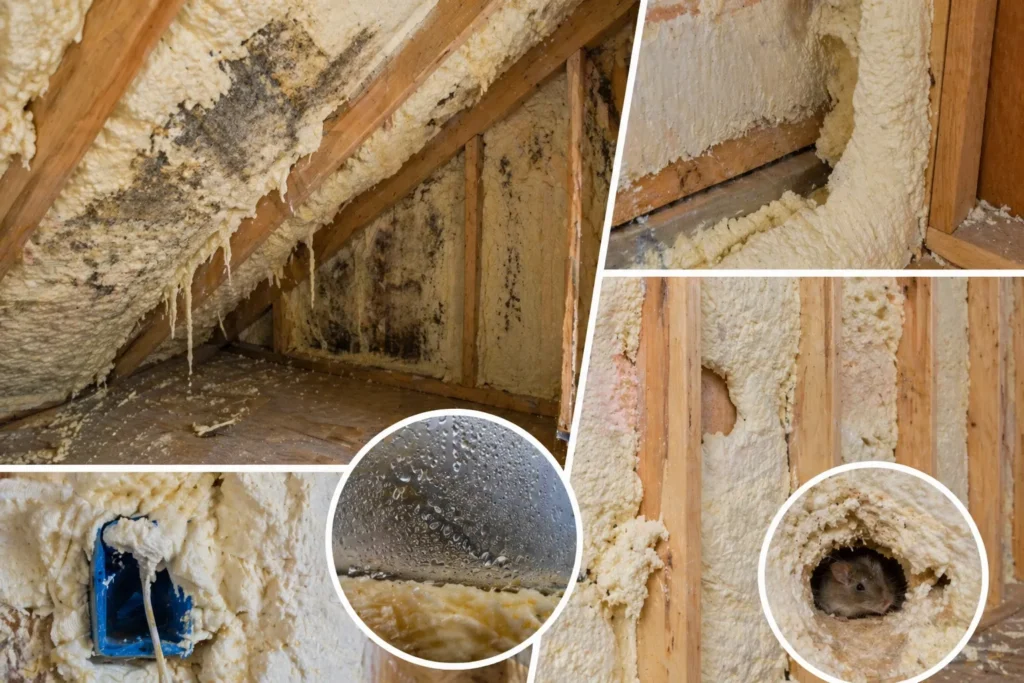 Issues Related to Using Sprayed Foam for Insulation Purposes