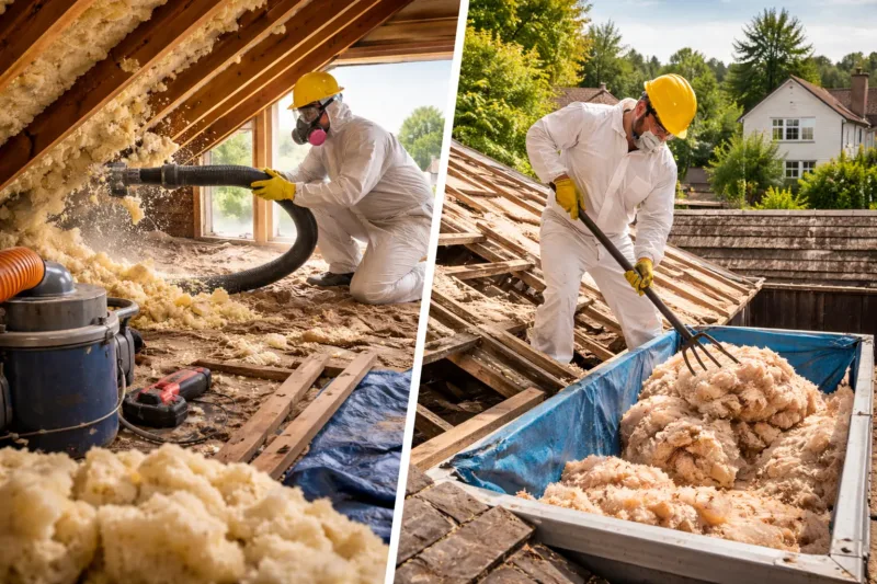 Spray Foam Insulation Removal Dorset