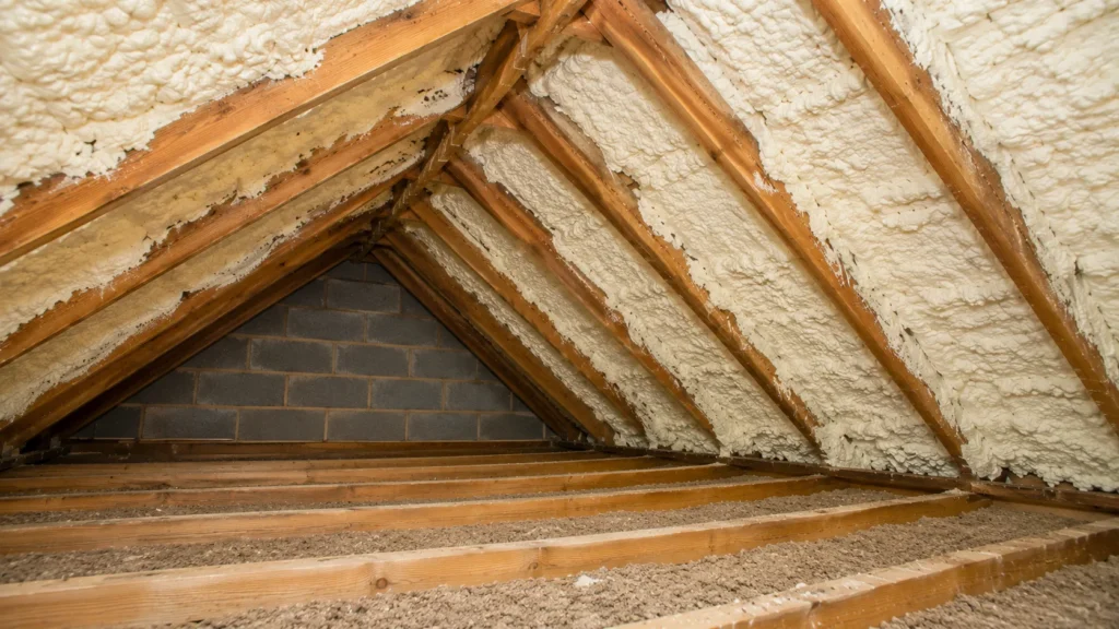 Loft & Attic Spray Foam Removal Process in the UK