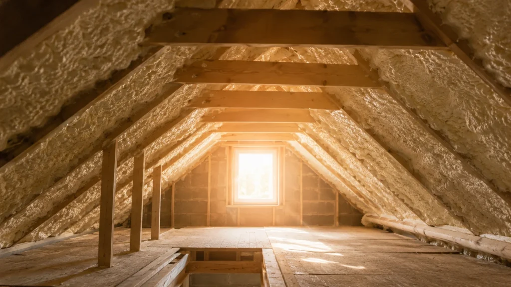 Spray Foam Insulation Ventilation Issues in Loft Spaces